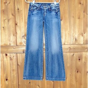 Big Star Sweet Trouser. Wide leg size 25R.